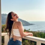 Kritika Sharma Instagram – Sun kissed ! 
@titliegoa 

#goa #goadiaries #seaview #lunch #ocean #goa2023 Titlie