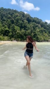 Kritika Sharma Instagram - Water baby 🌊 #travel #thailand #girl #indian #explorepage✨ #trendingreels