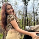 Kritika Sharma Instagram - 🍀 #jungle #nature #safari #girl #model #indian #travel #maharashtra Pench Tiger Reserve, Maharashtra