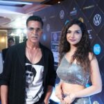 Kriti verma Instagram - Why it always happens that the person with you are the happiest clicking the photos with..the photos turn out soo bad. These are some of the photos i didnt look my best in but sometimes these are the best ones from heart❤️ Recently i hosted the Red Carpet for #htmoststylish awards and meeting the @akshaykumar was the best moment along with a few others 😉 And ohh wait..we look soo good together ..haha 😂 . . . . . . . . #kriti #kritiverma #akshaykumar #khiladi #htmoststylishawards #bollywood #celebrities #host #awards #show #showtime #redcarpet #jaimatadi 🙏