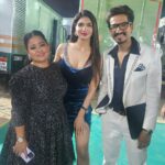 Kriti verma Instagram - #RedCarpet Hosting #photodump @suniel.shetty @govinda_herono1 @mithunchakrabortyofficial @gulshangrover @bharti.laughterqueen @haarshlimbachiyaa30 . . . . . #kriti #kritiverma #haarshlimbachiyaa #bhartisingh #sunilshetty #gulshangrover #mithunchakraborty #govinda #haarshlimbachiyaa #biggboss #Roadies #MTV#BadBoy #shortdress #jaimatadi🙏 Mumbai, Maharashtra