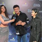Kriti verma Instagram - Starry Night !! When @anumalikmusic sir sang @faroutakhtar and @shibaniakhtar talked about their love for Black @therichachadha and @alifazal9 were soo hilarious and @mandirabedi mam revealed the secret of her fitness. It was all one can ask for ❤️❤️🧿 . . . . . #kriti #kritiverma #anumalik #mandirabedi #farhanakhtar #shibani #richa #richachadha #alifaizal #hindustantimes #show #host #biggboss #roadies #jaimatadi🙏