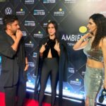 Kriti verma Instagram - Starry Night !! When @anumalikmusic sir sang @faroutakhtar and @shibaniakhtar talked about their love for Black @therichachadha and @alifazal9 were soo hilarious and @mandirabedi mam revealed the secret of her fitness. It was all one can ask for ❤️❤️🧿 . . . . . #kriti #kritiverma #anumalik #mandirabedi #farhanakhtar #shibani #richa #richachadha #alifaizal #hindustantimes #show #host #biggboss #roadies #jaimatadi🙏