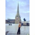 Krutika Desai Khan Instagram - Magic happens when you don’t give up, even though you want to 🙈❤️ (PS - Everything was right in place but just one week before travelling to UK, my life had been a roller coaster, literally! Though magic happened & I was destined to do a movie so had to be in this beautiful City 🤗) Outfits - @sassafrasindia Shoes - @yuukijapan.co #krutikadesai #kd #unitedkingdom #birmingham #europe #travel #leisure #luxury #lifestyle #artist #shoot #movie #winter #spring #beautiful #nature #food #fun #asiangirl #indian #happiness #peace #gratitude #love #goodvibes #spreadlove ❤️ Birmingham, United Kingdom