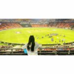 Krutika Desai Khan Instagram - What a match! @gujarat_titans @iplt20 ✨ Great performances 💙 Fits - @imbalance.in #KrutikaDesai #KD #TATAIPL #2023 #IPL #T20 #GujaratTitans #AavaDe #gratitude #happiness #blessed #spreadlove ❤️ Narendra Modi Stadium