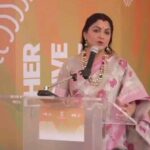 Kushboo Instagram - Thank you to Information & Broadcasting Union Minister @official.anuragthakur ji, Information & Broadcasting MoS @murugan_tnbjp avl, & @ficci_india for giving me an opportunity and a platform to share my views & thoughts at Cannes. #cannesfilmfestival #indiacannes @ Cannes, French Riviera, France