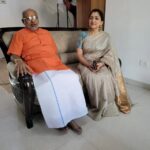 Kushboo Instagram - Met the Epitome of Sacrifice, altruism and unwavering commitment to dharma, Shri #CPRadhakrishnan avl and congratulated him on the gubernatorial appointment. The people of Jharkhand are lucky to have a selfless sevak as their new Governor.