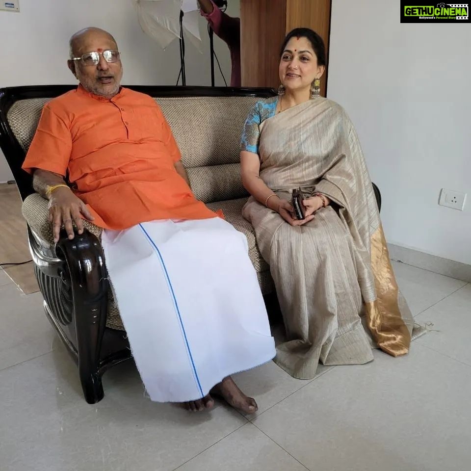 Kushboo Instagram - Met the Epitome of Sacrifice, altruism and unwavering commitment to dharma, Shri #CPRadhakrishnan avl and congratulated him on the gubernatorial appointment. The people of Jharkhand are lucky to have a selfless sevak as their new Governor.