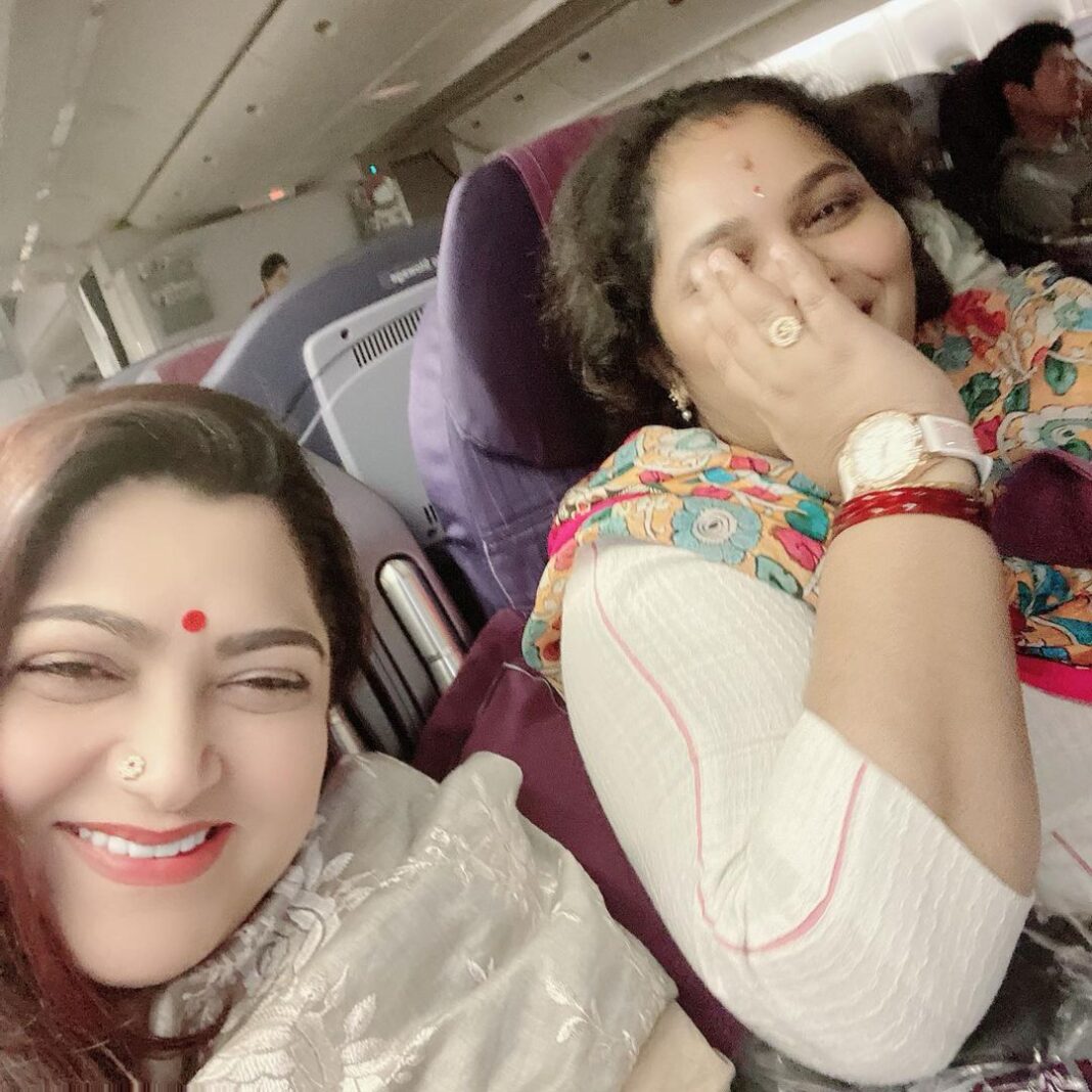 Kushboo Instagram - To my most fav person. My partner in crime. My ...