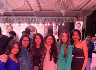 Kushboo Instagram - All about last eve.. about celebration, love, fun and memories! #PS1 ❤️❤️❤️❤️❤️ @suhasinihasan @trishakrishnan @brinda_gopal @aarti.ravi @bachchan @aishwaryaraibachchan_arb