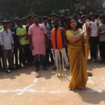 Kushboo Instagram - Cricket is not just a sport but a religion in our country. Being a major cricket buff myself also means you know a thing or two about the game n simply not just watch n give gyaan. So I toss and also get to bat. #Hyderabad #GKRCricketTournament @gkishanreddyofficial