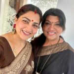 Kushboo Instagram - A day spent with your bestie is sure to bring back the zing in your life.. @sujataavijaykumar @anushavijaykumar ❤️❤️❤️❤️❤️❤️
