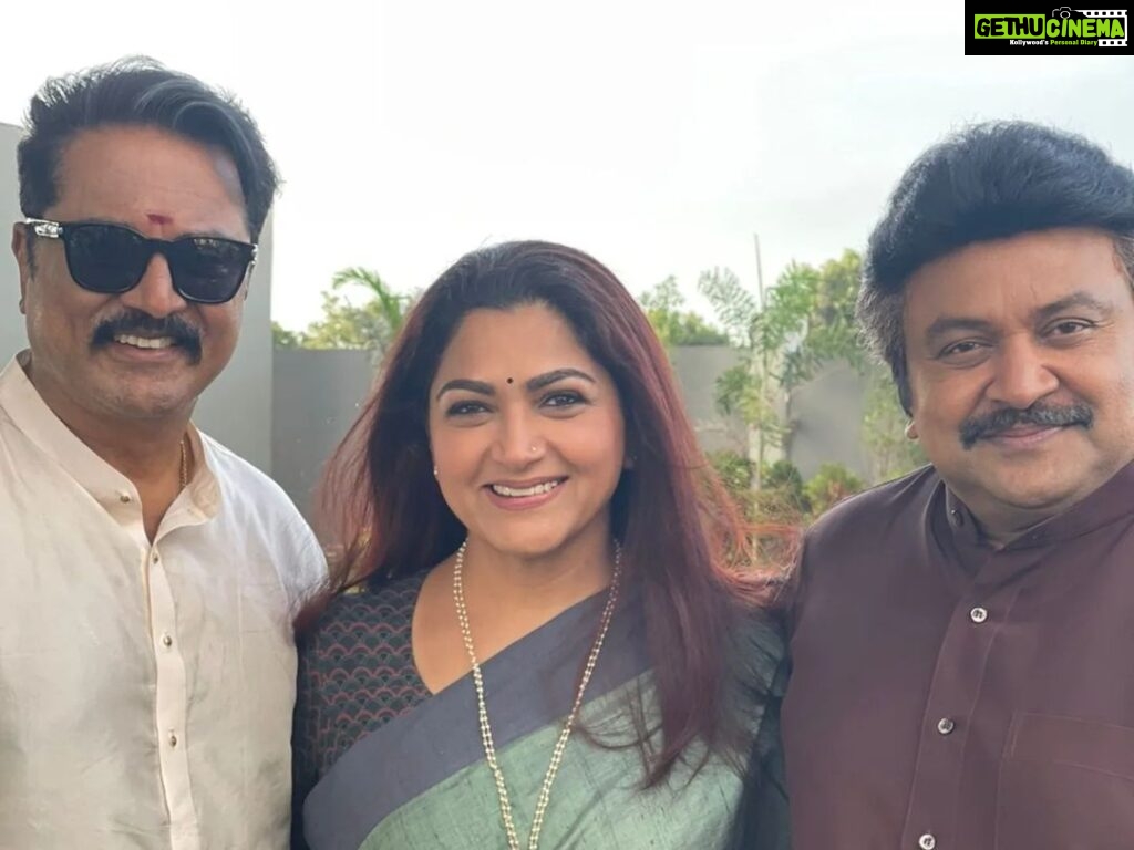 Kushboo Instagram - Never a dull moment with them around! 💞🤗🥰❤️