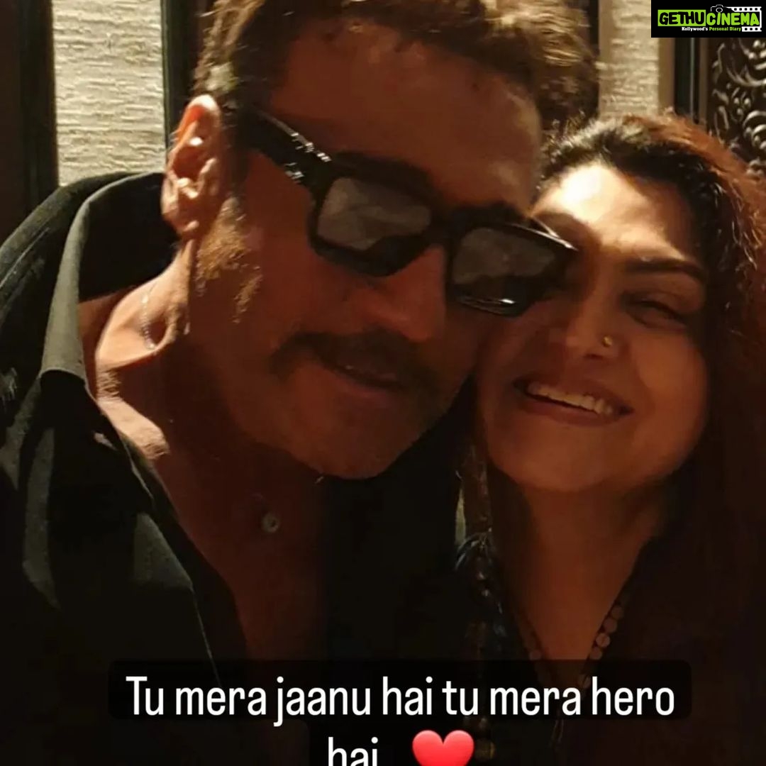 Kushboo Instagram - My hero my jaanoo.. @apnabhidu ❤️❤️❤️❤️❤️
