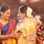 Kushboo Instagram - Celebration is all about love, hugs and happiness. ♥️♥️ #ponniyinselvan #PS2AudioTrailerLaunch @suhasinihasan #AishwaryaBachchan @shobana_danseuse @anisundar_