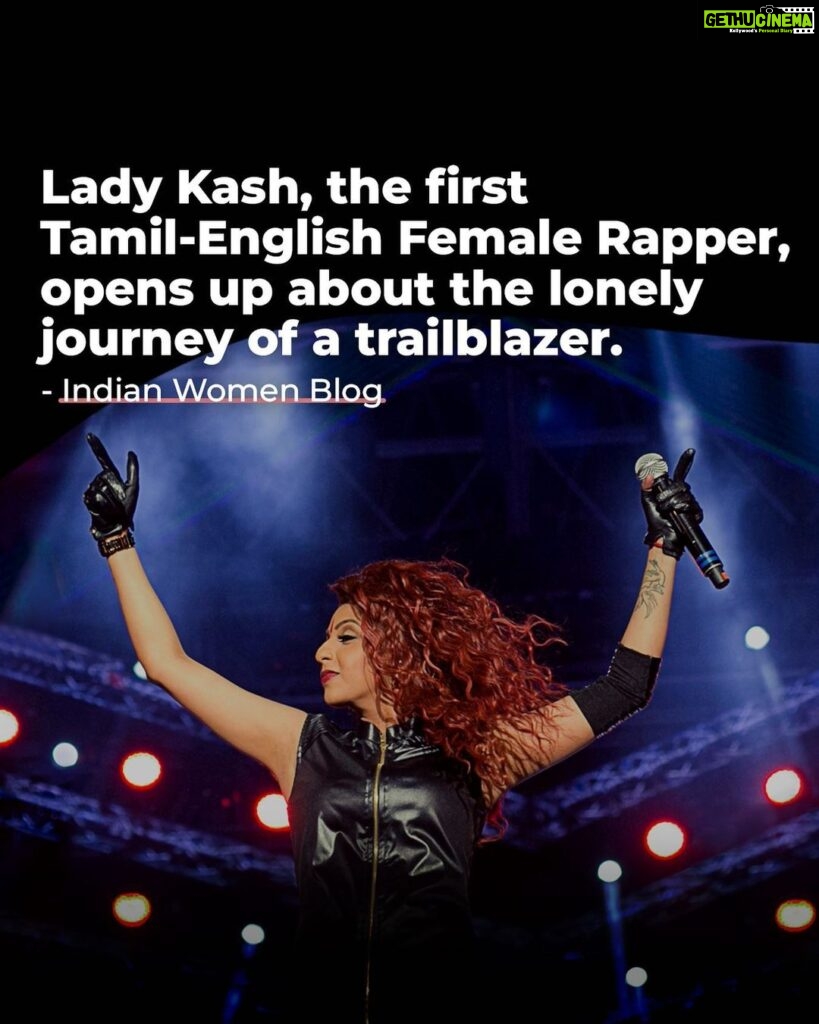 Lady Kash Instagram - “I have had to put up a hard fight to carve my space in the rap domain and be the best version of myself at every waking hour of the day. The lone fight felt worthwhile when I saw more Tamil or Indian female rappers coming up and paving their way into the industry,” says Kalaivani Nagaraj, known professionally as Lady Kash, who is the first female Tamil-English rapper. In her interview with the Indian Women Blog, the rapper talks about the struggles of having redefined the male-dominated world of rapping and the cultural aspects of being a global star. Read the full interview with Lady Kash by clicking on the link in our story. Interview conducted courtesy of @weareakashik #womensupportingwomen #womenempowerment #womeninbusiness #womenartists #inspiringwomen #womeninbiz #rapmusic #hiphopmusic #hiphopartist #motivationalwomen #womenstories