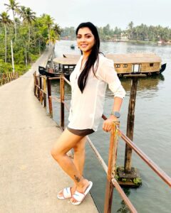Lahari Shari Instagram - I don't need a river to be lazy 🤍🌻

#happylife #happyvibes #lovenature #livecreatively #smilealways #positivity #mindset #motivation