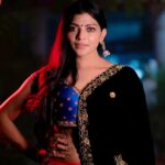 Lahari Shari Instagram - Look for the magic in every moment.❤️🖤 Designer : @nysapriyankagarg Stylist : @adamohyd #goodmorning #positivity #energetic #happysoul #weekend #happylifestyle Hyderabad