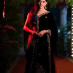 Lahari Shari Instagram - I'll be all you need and more 🖤❤️ Designer : @nysapriyankagarg Stylist : @adamohyd #goodvibes #reelsinstagram #treding #reels #reelitfeelit #reelsindia Hyderabad
