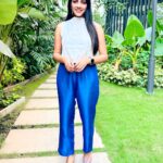 Lahari Shari Instagram – I look my best when I’m totally free, on holiday,💙🤍

Designer and Stylist : @adamohyd

#goodvibesalways #smile #happyday #lifeisgood #love  #lovemyself Hyderabad