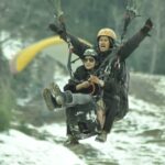 Lahari Shari Instagram - Every moment you are paragliding is the best moment of your life. I simply love paragliding as it makes me fly wherever I want.🖤❄️ #paragliding #mountains #snow #flyinghigh #loveit #happymoment #beautiful #lifeisamazing Manali, Himachal Pradesh