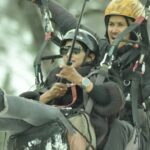 Lahari Shari Instagram - Every moment you are paragliding is the best moment of your life. I simply love paragliding as it makes me fly wherever I want.🖤❄️ #paragliding #mountains #snow #flyinghigh #loveit #happymoment #beautiful #lifeisamazing Manali, Himachal Pradesh