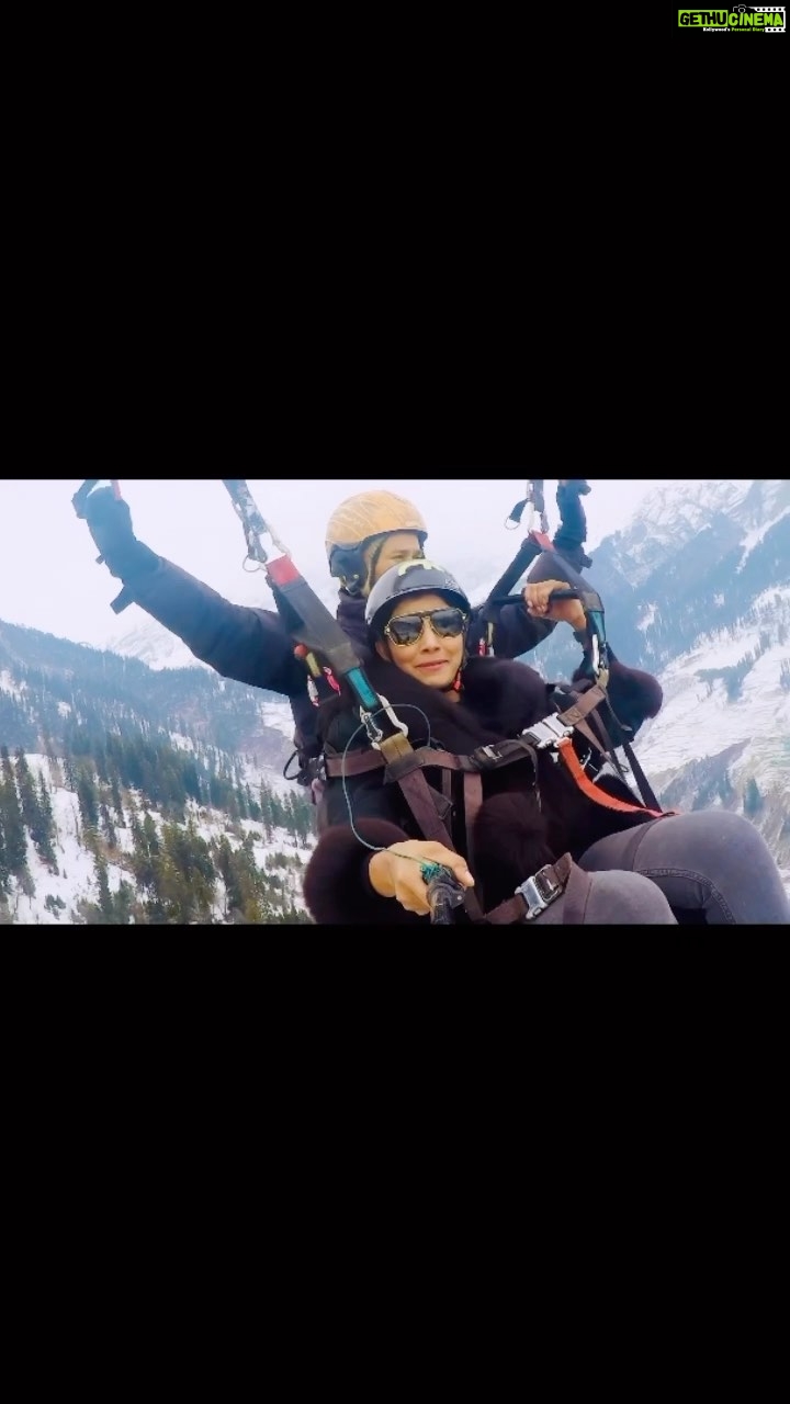 Lahari Shari Instagram - Paragliding is so different from all other air sports. It is so soothing and so much more beautiful.π€π #paraglading #amazing #reels #reelsinstagram #trendingreels #reelitfeelit Manali, Himachal Pradesh