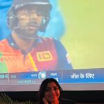 Lahari Shari Instagram – No matter when it comes …. but it comes .. Win is always a Win… @hardikpandya93 #indvsl #indiancricketteam #cricket @mobe_26