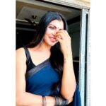 Lahari Shari Instagram - I love those random memories that make me smile 🖤 #goodmorning #happysoul #lifeisgreat #lovemyself #positivemindset Designer and Stylist : @adamohyd Hyderabad