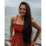 Lakshmi Priyaa Chandramouli Instagram - 🌊 📸@venkataraghavan.s #PhotoShoot #CasualShoot #ActorsLife #Experiments #KollywoodActress #TamilActress #TamilPonnu #NationalAwardWinner #LakshmiPriyaaChandramouli #GratitudeAlways #ThankfulForTheExperiences #SelfMakeUp #GridLife #InstaGrid #Travel Cocogiri Island Resort