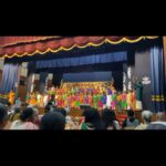 Lakshmy Ramakrishnan Instagram – It was a spectacular event, well organised by ‘Vanavil’ , honouring #SivasankariAmma  on her ‘Saraswathi Samman ‘ , the event was presided by Hon Finance minister Tmt Nirmala Seetharaman. It was a pleasure meeting @SingerMahathi and her Mom, their School
Of Arts students put up a wonderful show, Womderful to see the kids in traditional attire , singing Bharathiyar songs 🙏❤️