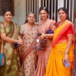 Lakshmy Ramakrishnan Instagram – School mates are friends for ever !! Had a nostalgic, high strung, emotional meeting with school mates❤️