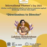 Lakshmy Ramakrishnan Instagram – My pleasure joining the event ,