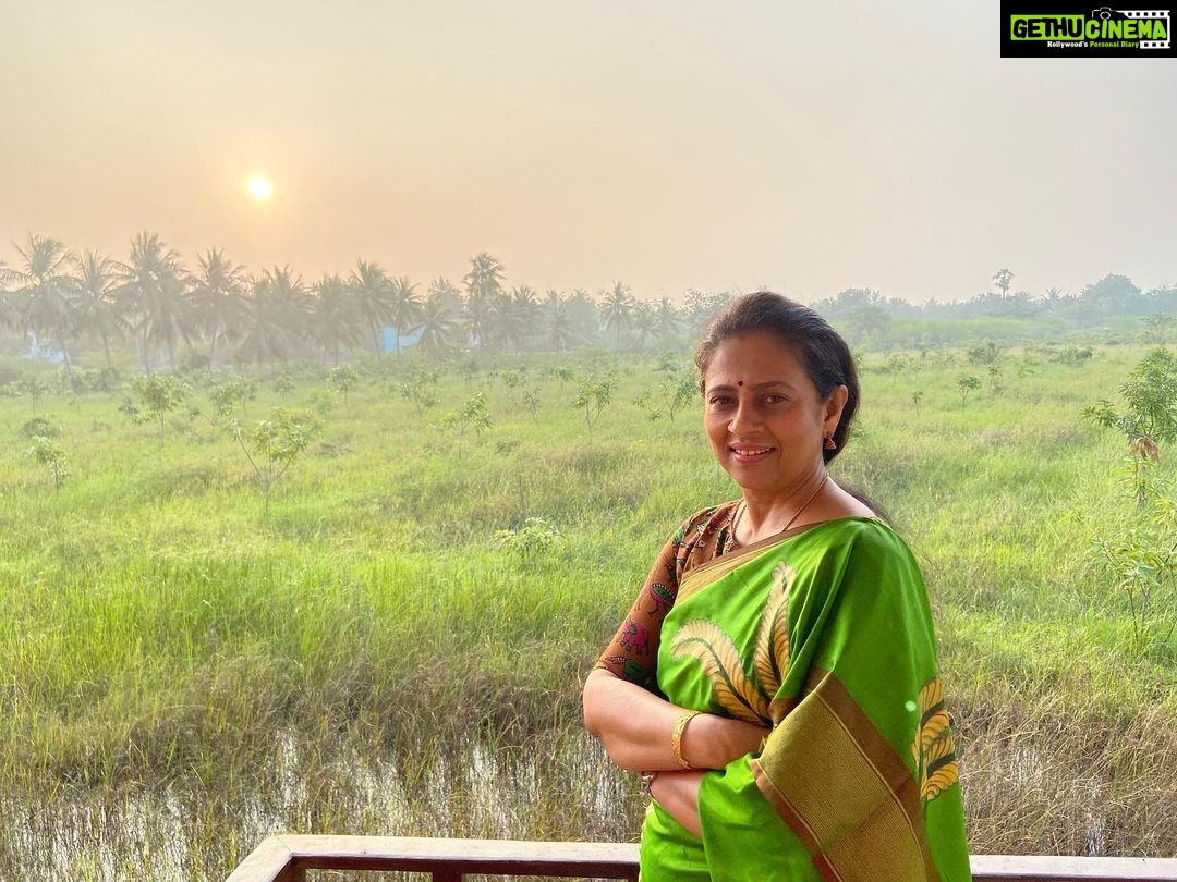 Lakshmy Ramakrishnan Instagram - After watching the visuals with the RR by #MaestroRaja sir , just want to watch the film again as an audience and relive the emotions ❤️ so emotionally connecting the music is , that I was too overwhelmed❤️ Waiting to show you the film folks and get your response folks🙏