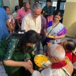 Lakshmy Ramakrishnan Instagram – What a beautiful way to celebrate Mothers day ,we know Uncle and aunty from the time I came to Chennai as an 18 year old, newly wed! They were our neighbours, 40 years passed, we do  not speak often , but the relationship is still the same, and it is Uncle’s Sathabhishekam🙏 Simple event with close knit family and friends , awesome food and lots of love and nostalgia 🙌

I admire aunty for her commitment , efficiency as a home maker , her grit and determination. Many women like her haven’t got the opportunity to shine outside their homes but that doesn’t make them less than any other achiever ! In fact, they are the real heroes:) she brought up two kids well, been a pillar of support for uncle, took care of Uncle’s Mother and maintained social commitments❤️

Lots of love Aunty and Uncle…