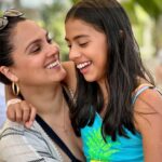 Lara Dutta Instagram - Best time of my life with my goofy, awesome, radiant, wise, most favourite young adult on the planet, EVERRRR!!!!! #daughters #mykid #whoruntheworld #love #bestperson
