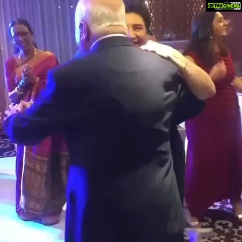 Lara Dutta Instagram - One of my life’s greatest blessings!!! The Wg. Cdr. And his beautiful bride of 55 years, showing us all how it’s done!!! God is great♥️♥️🙏🙏#happyanniversary !!! #dad #mom