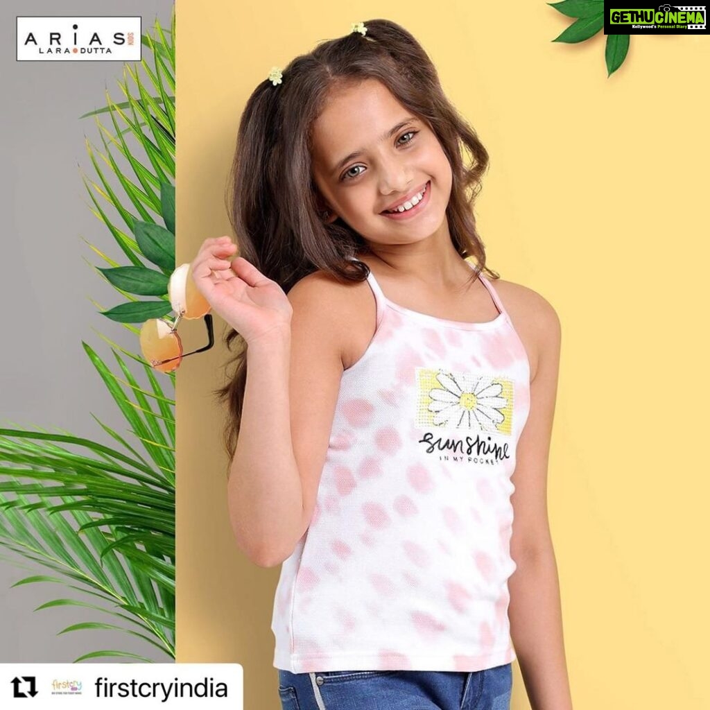 Lara Dutta Instagram - #Repost @firstcryindia with @use.repost ・・・ Ignite your inner swagger with these timeless and trendy tops from Arias Kids!😍 👆Head to the link in bio and Check out these fashionable and fab fits for your kid! Search the below Product IDs on FirstCry.com: 12984881 , 11268892 , 11427859 , 11229224 #firstcry #firstcryindia #firstcrystore #summerwithfc #summerwithfirstcry #summer2023 #summerstyle #kidsstyle #summerlooks #instastyle #newlyarrived #newlaunch #summer23