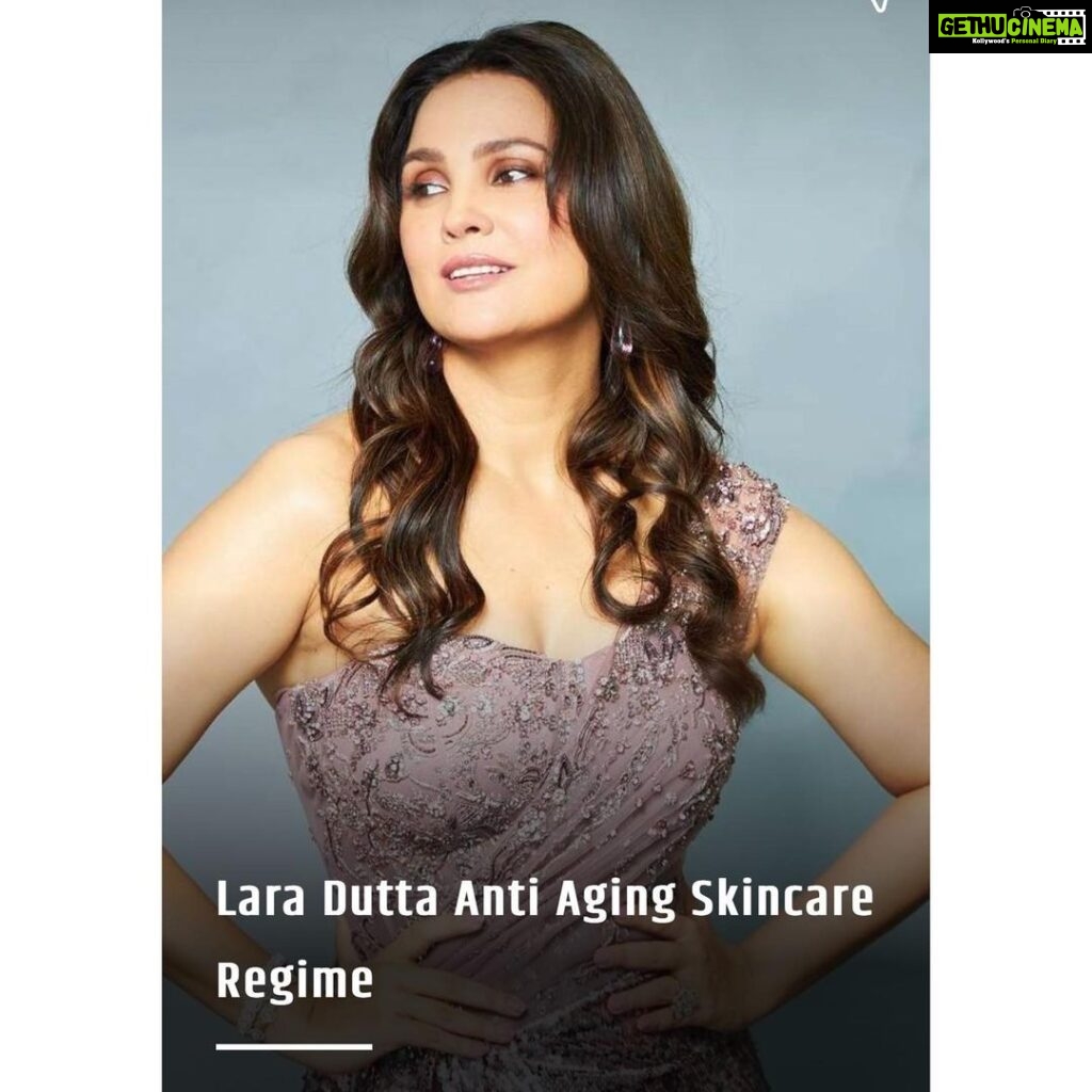 Lara Dutta Instagram - Thank you @jagranenglishnews for this feature! While the temperatures continue to soar, @worldofarias has your Skincare needs covered!! #skincare #beauty #ariasskincare #beautiful #health #breathe