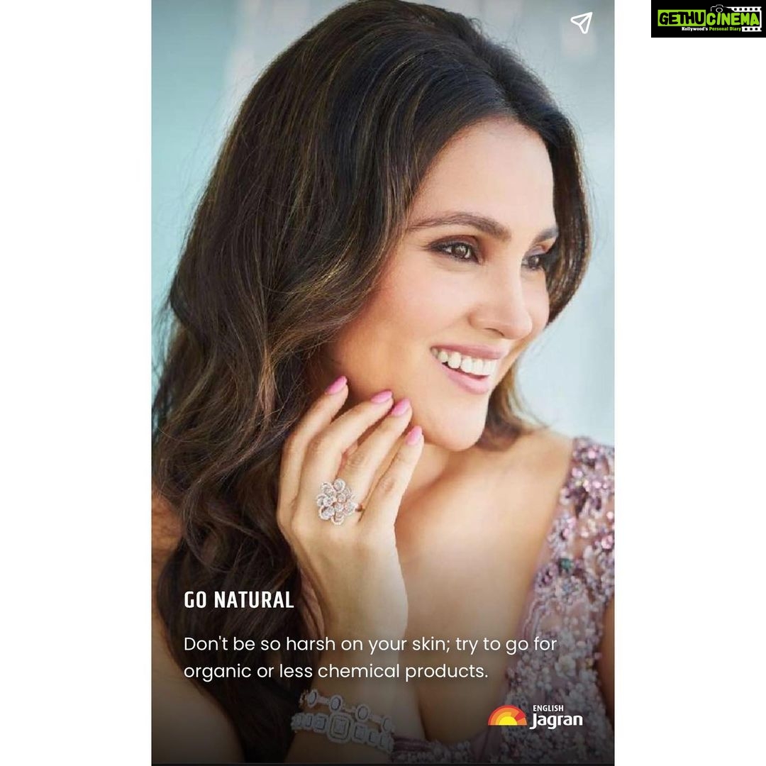 Lara Dutta Instagram - Thank you @jagranenglishnews for this feature! While the temperatures continue to soar, @worldofarias has your Skincare needs covered!! #skincare #beauty #ariasskincare #beautiful #health #breathe
