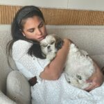 Lara Dutta Instagram - A Rani 🐾 kinda day!!! @anubhasawhney !!! 🥰🥰🥰