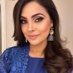 Lara Dutta Instagram - Dallas for a heartbeat baby!! 💙💙💙 Hair: @clarabellesaldanha Makeup: @imshakibamoradi