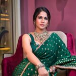 Lavanya Tripathi Instagram – Life is a party and I’m wearing green.
.
.
Outfit- @perniaspopupshop #masaba 
Styled by – @aishurajeev_reddy 
Jewellery- @_artbysia_ 

📸- @photopediabyazhar