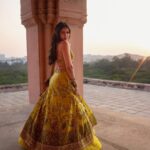 Lavanya Tripathi Instagram - Yellow illuminates my soul ⭐️ . . . . Styled by @rashmitathapa Wearing @archanajaju.in X @elevate_promotions Jewellery @sheetalzaveribyvithaldas Hair/makeup @makeuphairbyrahul Shot by @shaktismaran