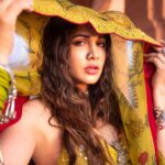 Lavanya Tripathi Instagram - Princess vibe check ✅ . . . Pleasure working with this super cool team! Styled by @rashmitathapa Wearing @archanajaju.in X @elevate_promotions Jewellery @sheetalzaveribyvithaldas Hair/makeup @makeuphairbyrahul Shot by @shaktismaran