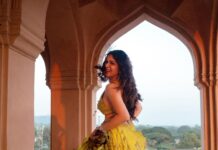 Lavanya Tripathi Instagram - Yellow illuminates my soul ⭐️ . . . . Styled by @rashmitathapa Wearing @archanajaju.in X @elevate_promotions Jewellery @sheetalzaveribyvithaldas Hair/makeup @makeuphairbyrahul Shot by @shaktismaran
