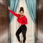 Leesha Instagram - Look like a beauty 👸slay like a beast 🔥 Have a grt week ahead🥳 ma insta fam 💓 #saturdayvibes #instagram #red #black #fav #leesha #leeshaeclairs #kind #peaceout #love