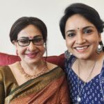 Lena Kumar Instagram – With the lady superstar of Malayalam cinema  #Sheela ❤️. Such a cool person with the mind of a youngster and a heart that is a cinephile to the core… she is so updated with everything happening in entertainment!! 
#sheela #heroine #actress #veteran #young #at #heart #cinephile #movie #film #malayalam #cinema #india #chemeen Somerset Greenways Chennai