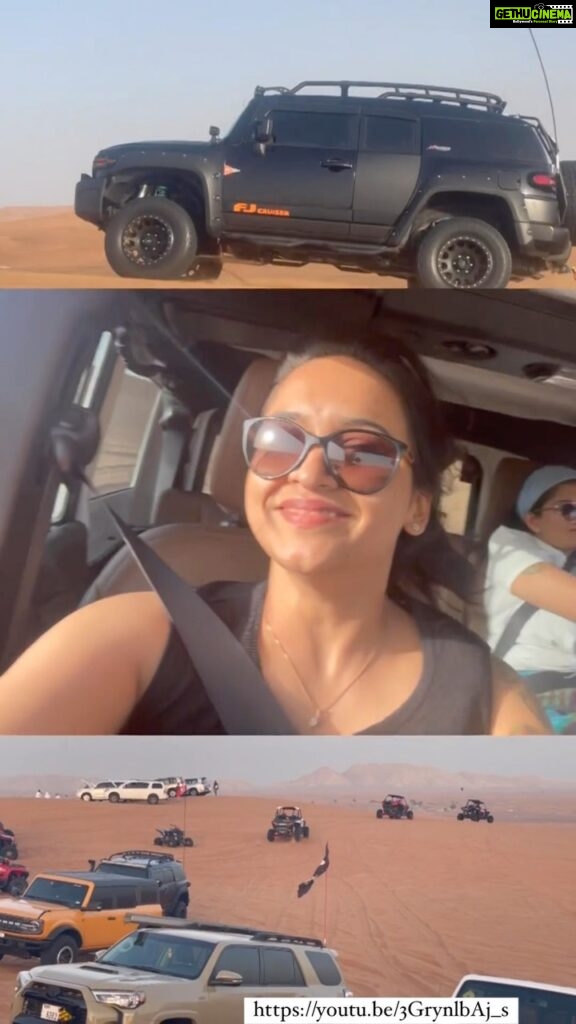 Lena Kumar Instagram - UAE | Desert Drive | with friends | out now on Lena’s Magazine YouTube https://youtu.be/3GrynlbAj_s #uae #dubai #desert #drive #friends #sunset #fun #4x4 #reels #instagram #team