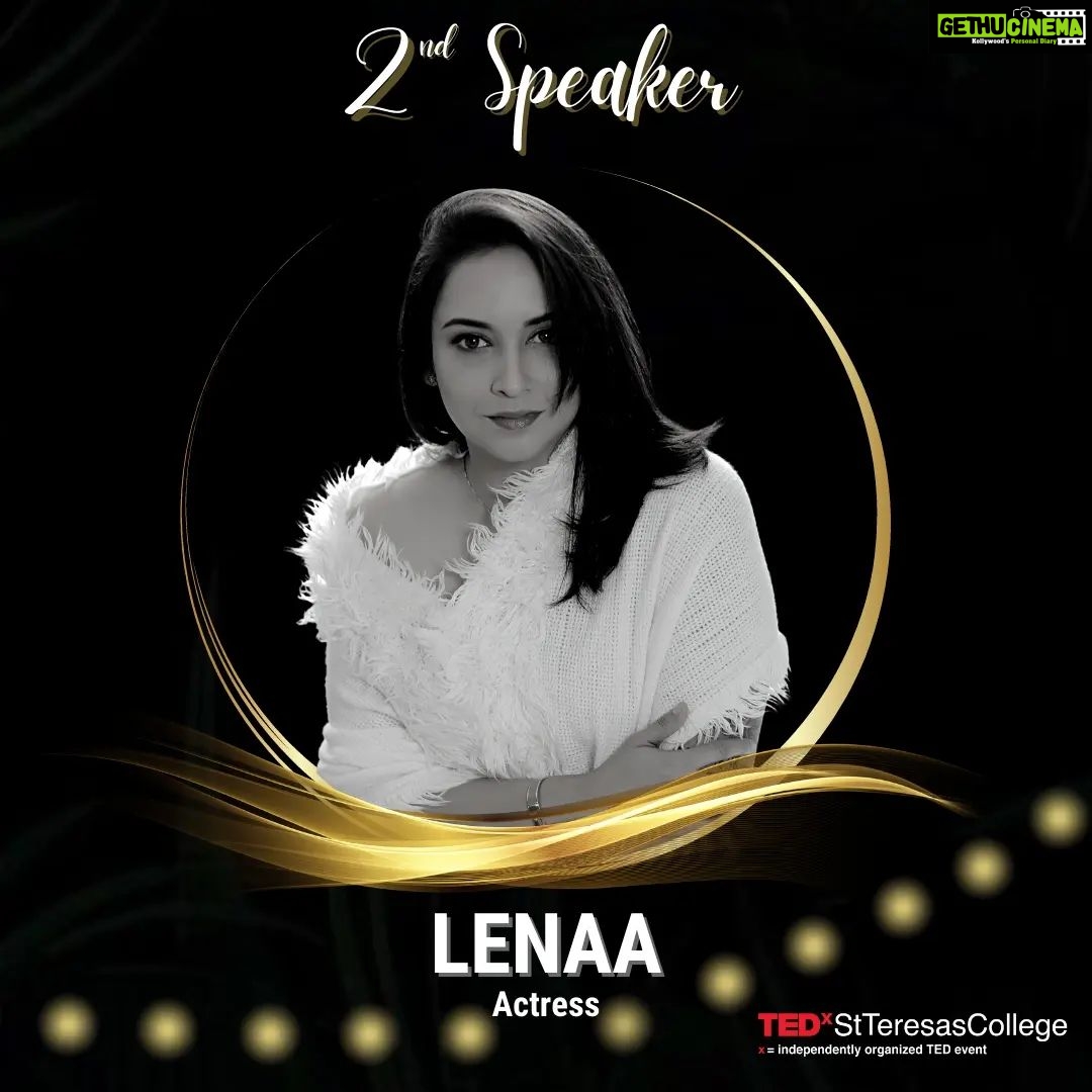 Lena Kumar Instagram - Lenaa has appeared in over 160 films in five different languages during her career, which has lasted over 24 years. She is incredibly versatile and has portrayed several strong characters who have all left a lasting impression on many people's hearts. She also had practical experience as a psychologist before entering the film industry. Join us as we welcome Lenaa as one of our prominent speakers on August 29th.